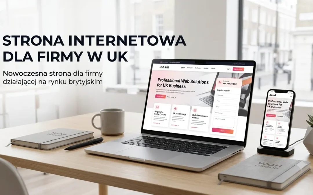 Bilingual Website for a Polish-Owned Business in the UK