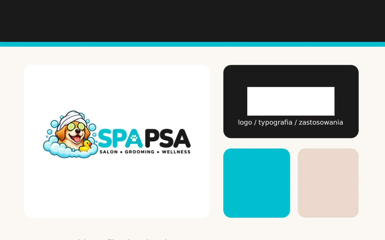 Identyfikacja wizualna SPA PSA — logo, kolorystyka i system marki